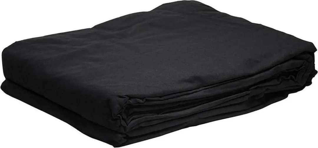 Bresser Achtergronddoek Y-9 250x300cm - Zwart