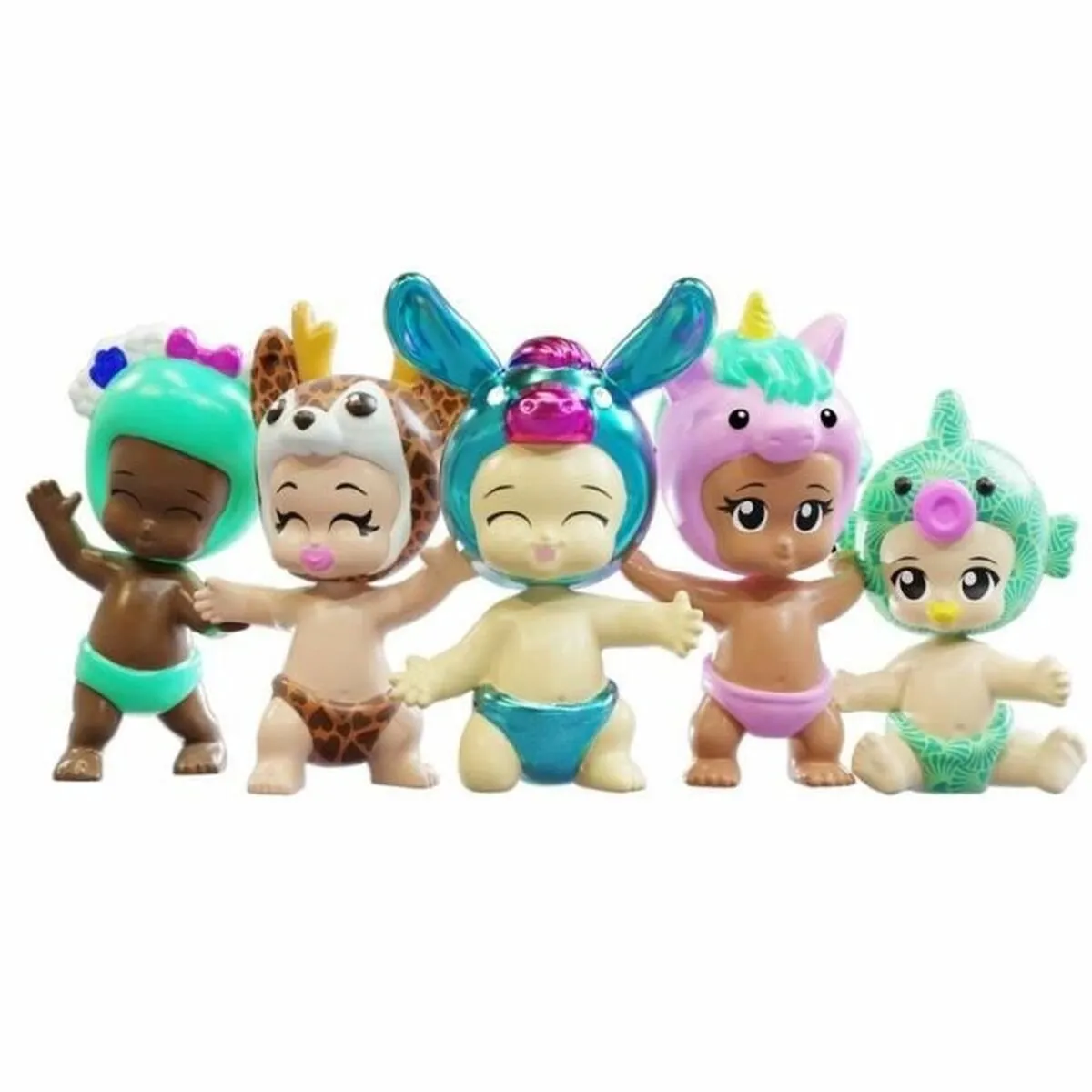Bandai Namco Bibi Chibis Verzamelbare Minifiguren