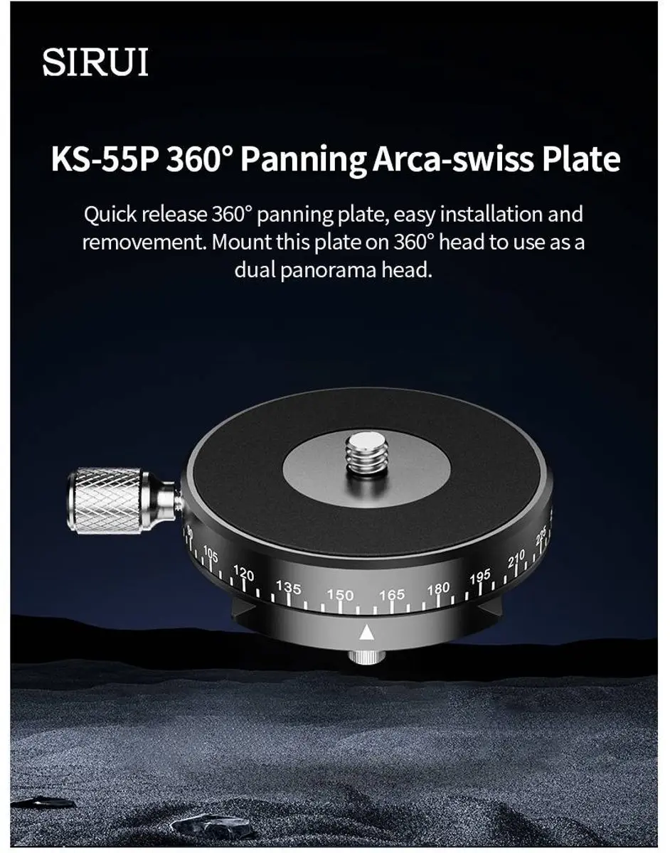 Sirui KS-55P Panoramaplate