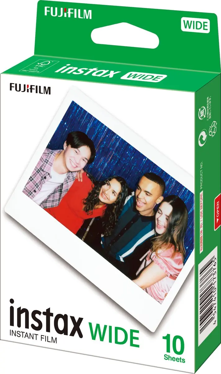 Fujifilm instax Wide Film 10 Stuks - Wit
