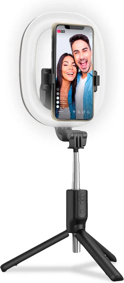Celly Click Ring Flash Light Bluetooth CLICKRINGBTBK - Zwart