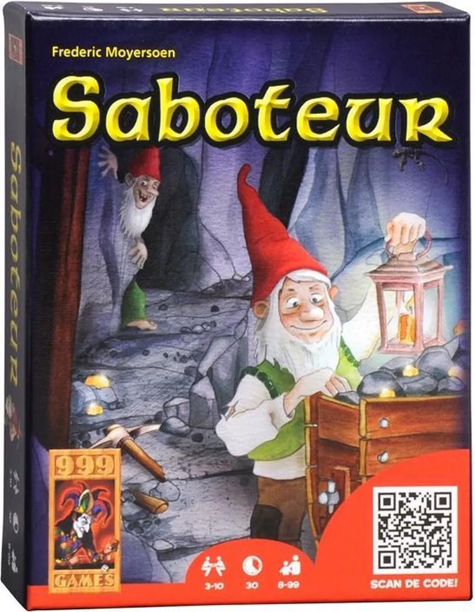 999 Games Saboteur - Bordspel - 2-4 Spelers