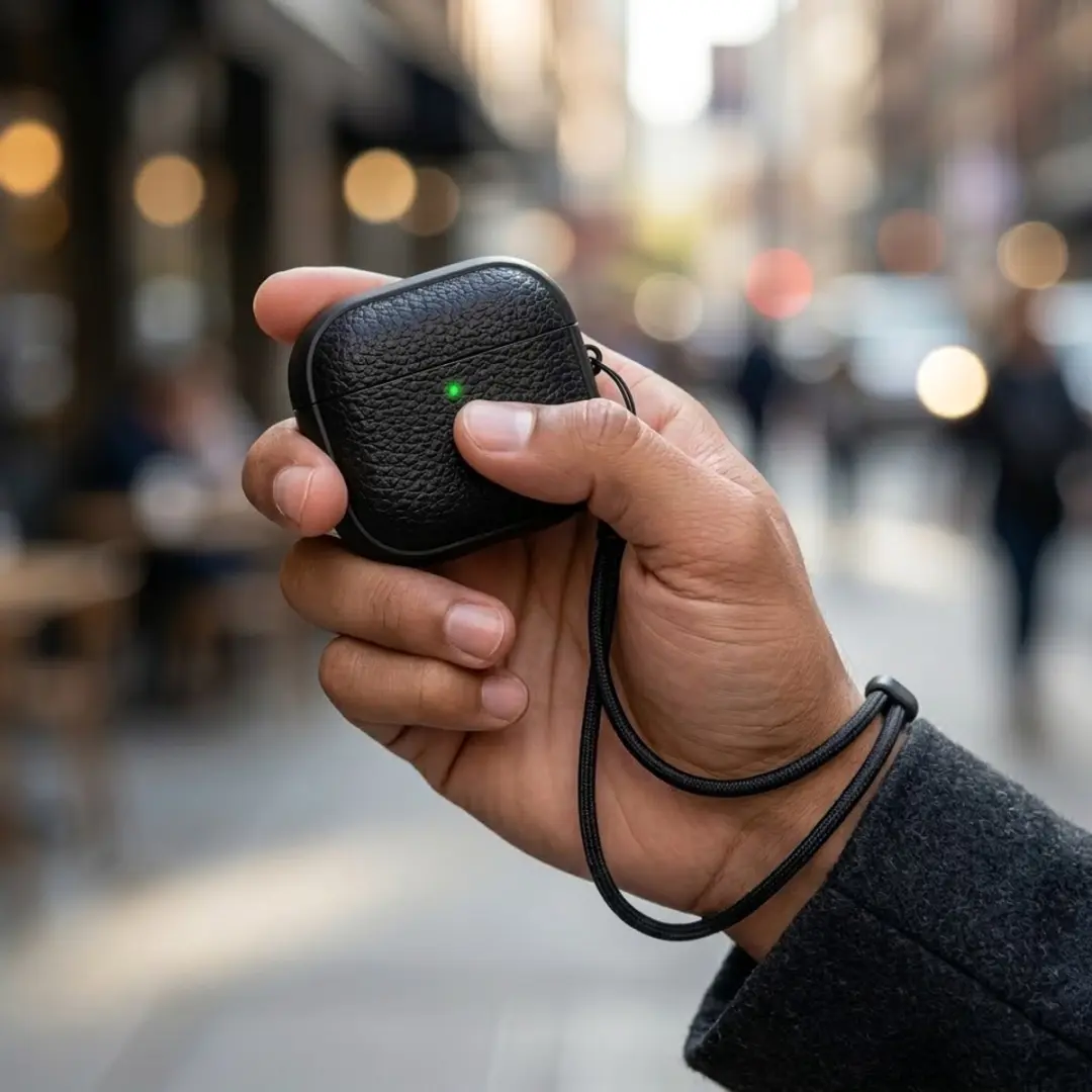 NUVEX AirPods Pro 2 Hoesje - Zwart - Inclusief reinigingsset