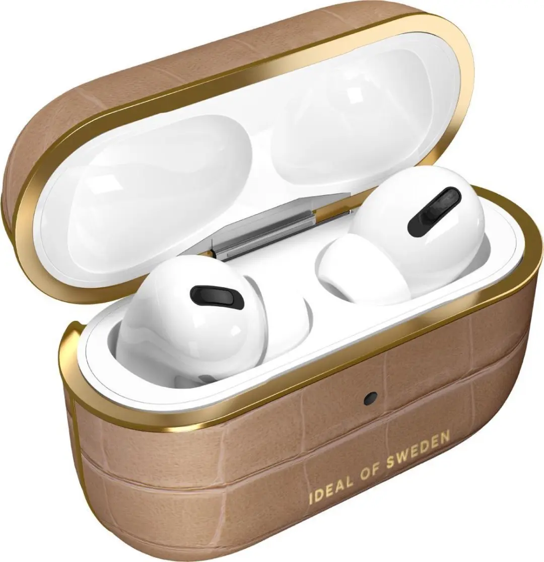 iDeal of Sweden AirPods Case PU Pro Camel Croco