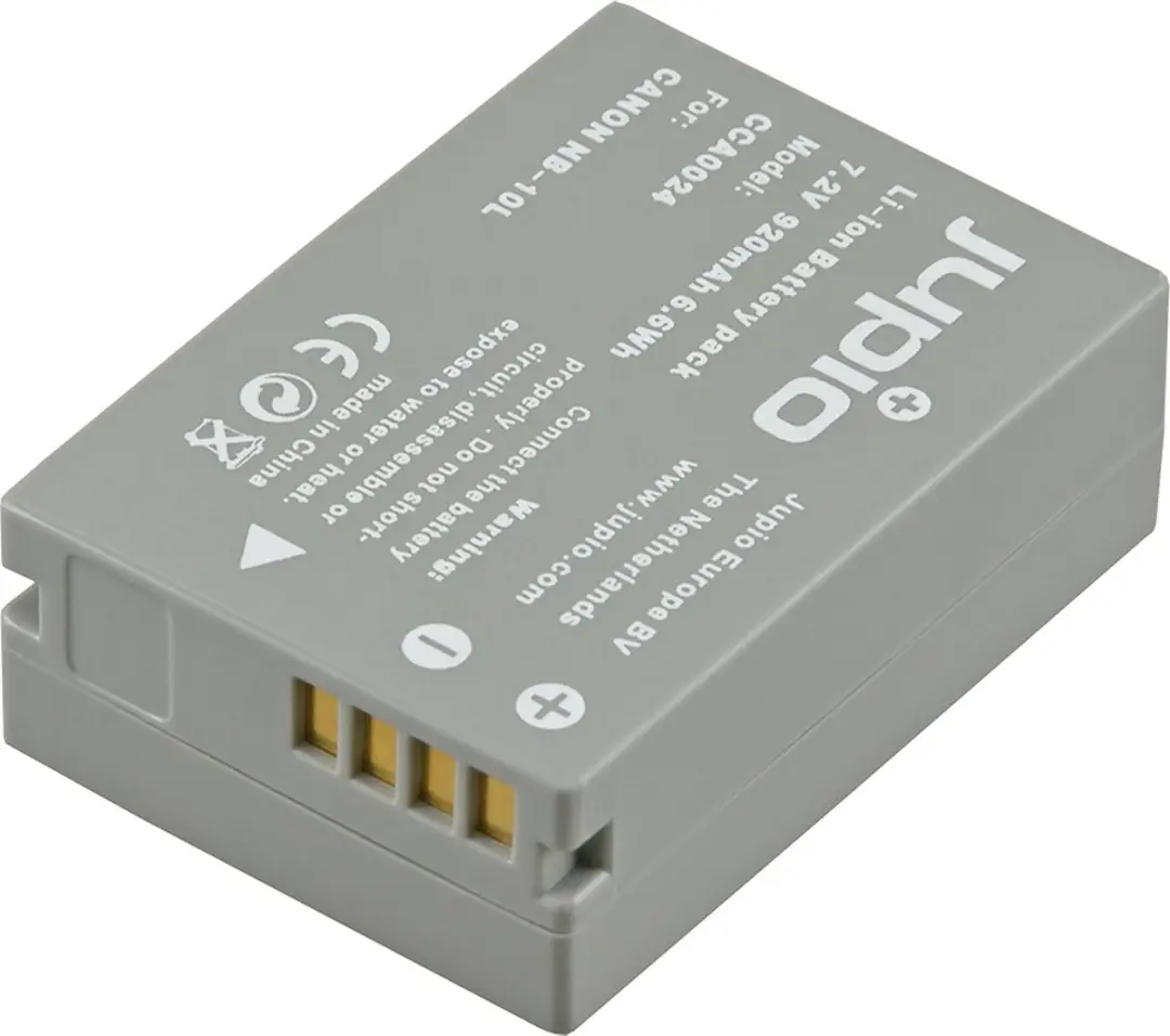 Jupio NB-10L Accu 920mAh