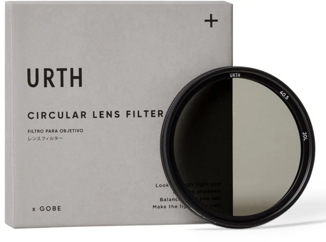 Urth 40.5mm ND2-32 Variabele ND Lensfilter - Zwart