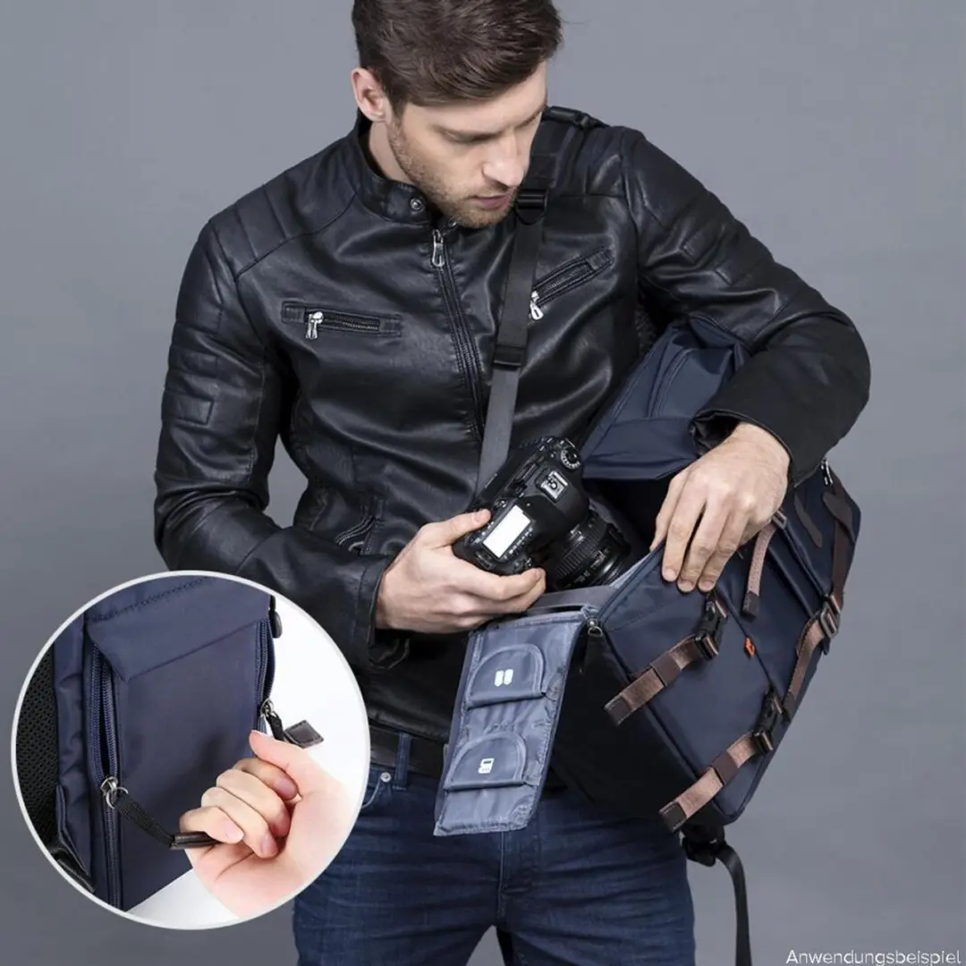 K&F Concept KF13.087 Rugtas - 20L - Blauw
