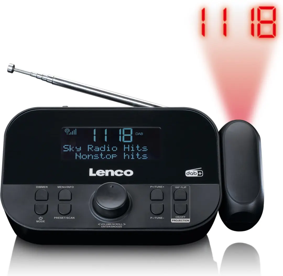 Lenco CR-615BK Wekkerradio DAB
