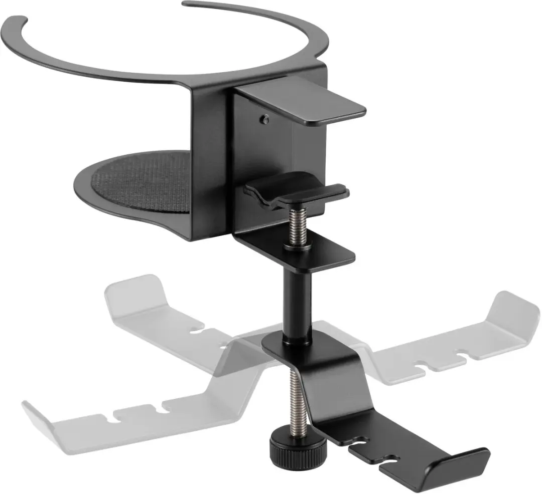 SpeaKa Professional SP-HCH-120 Koptelefoonhouder - Zwart