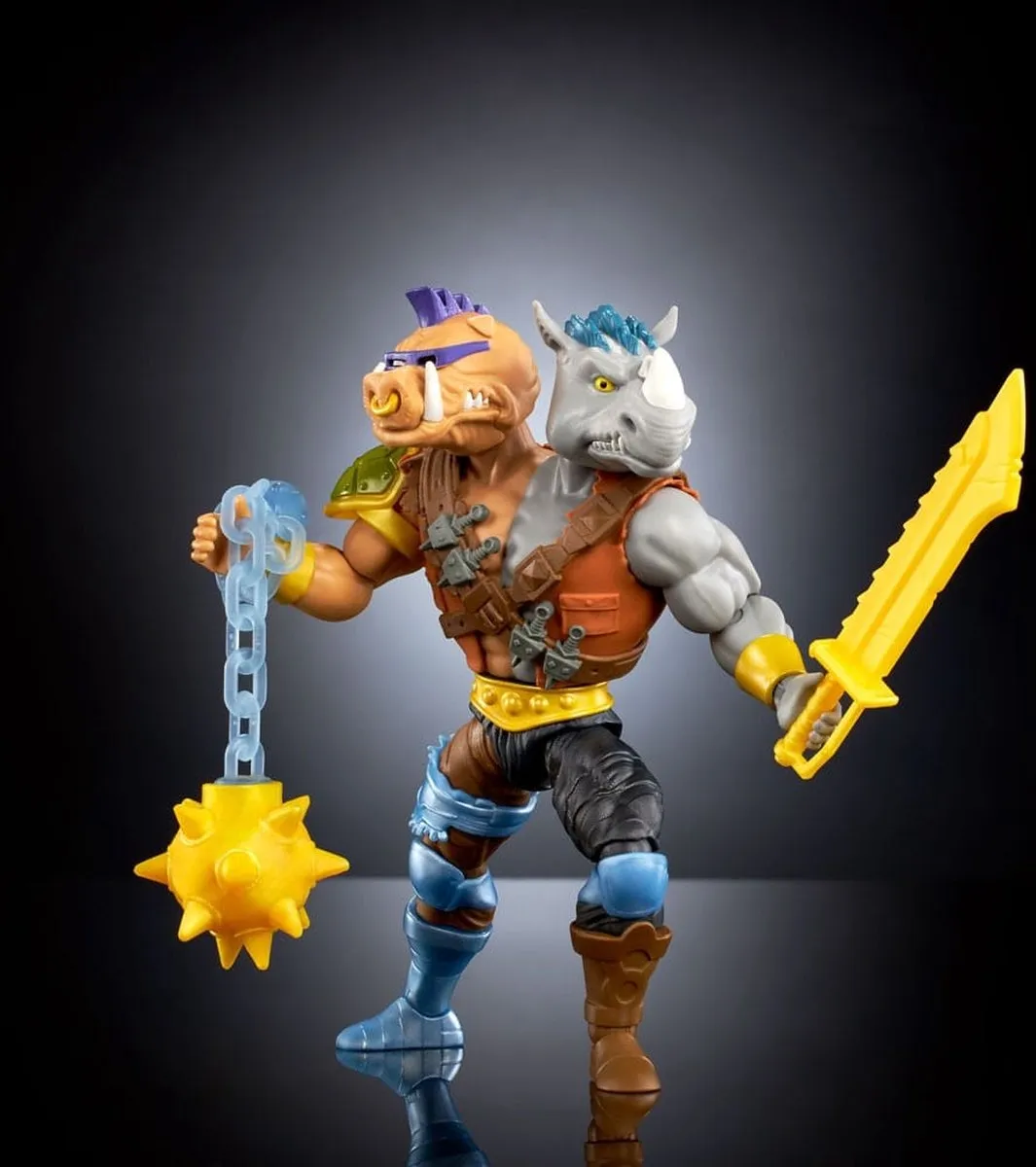 Mattel MOTU x TMNT Turtles of Grayskull Action Figuur 14cm - Multi - afbeelding 6 van 6