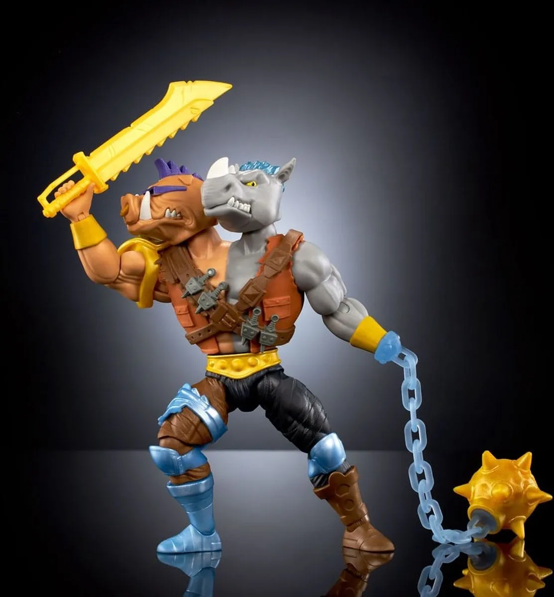 Mattel MOTU x TMNT Turtles of Grayskull Action Figuur 14cm - Multi