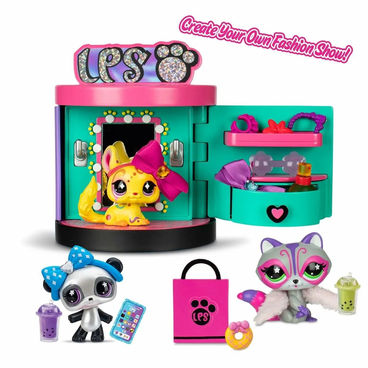 Bandai Namco Littlest Pet Shop Sweet & Stylish Speelset BF00722 - Multicolor