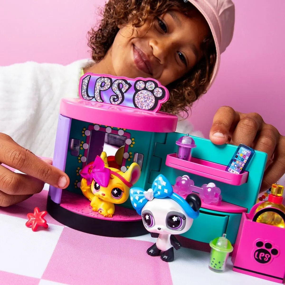 Bandai Namco Littlest Pet Shop Sweet & Stylish Speelset BF00722 - Multicolor