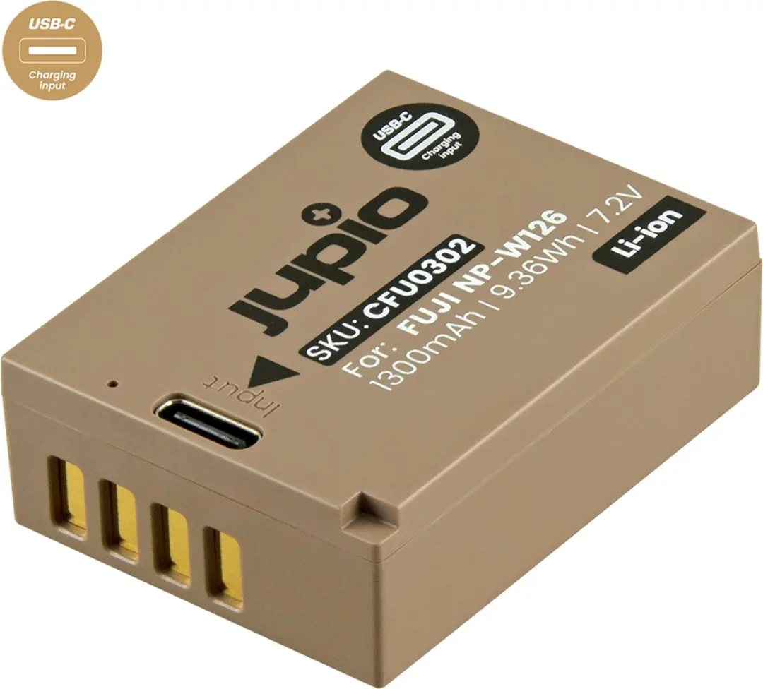 Jupio NP-W126S Accu 1300mAh