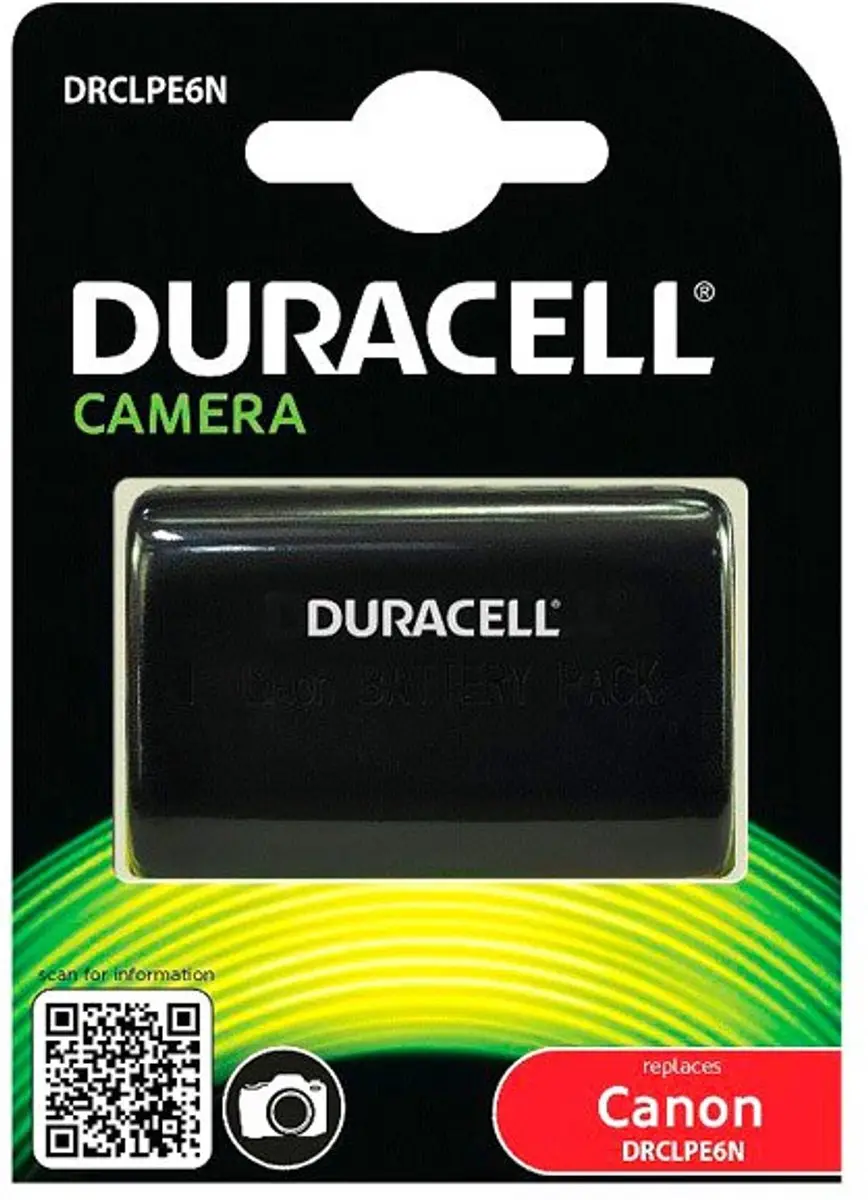 Duracell Li-Ion Accu DURACELL_291111 - 2000mAh - Canon LP-E6N