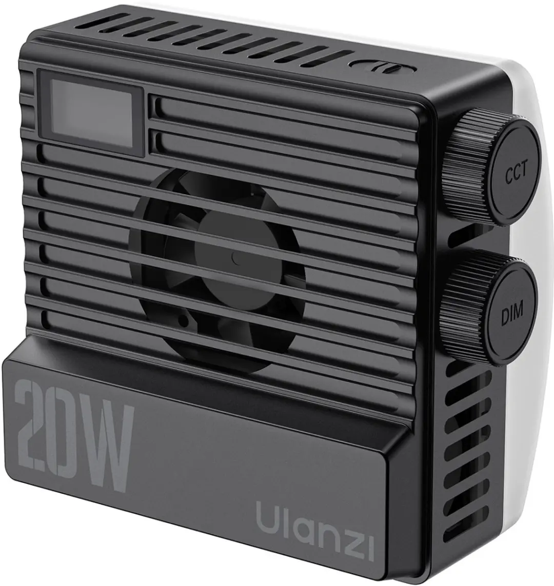 Ulanzi LE20 RGB LED Videolamp 20W - Zwart