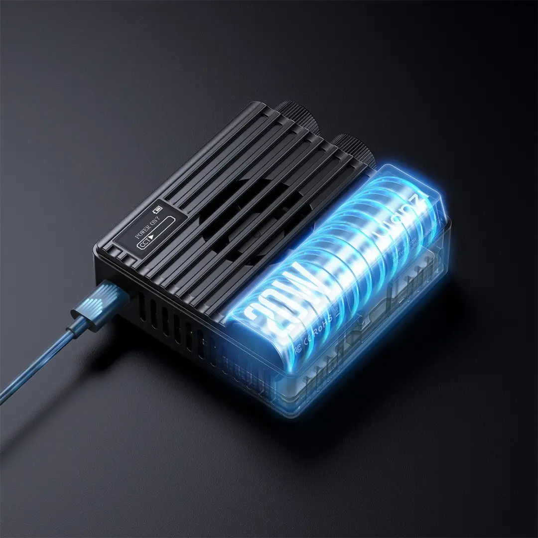 Ulanzi LE20 RGB LED Videolamp 20W - Zwart - afbeelding 6 van 6
