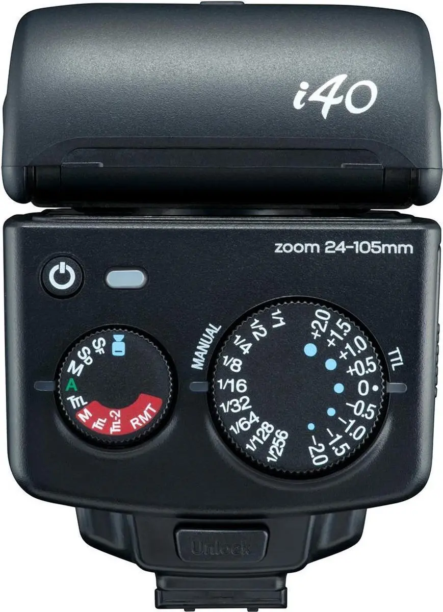 Nissin i40 Flitser - 4x AA - Zwart