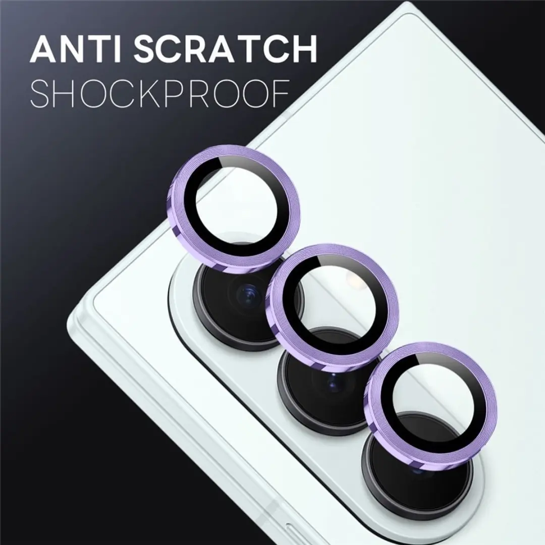 NORTHJO Galaxy Z Fold 8 Ultra Camera Lens Protector - Paars - 8721389807340