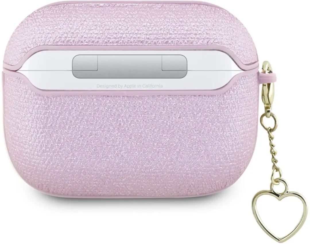 Guess AirPods Pro Hoesje - Metallic Script - Paars