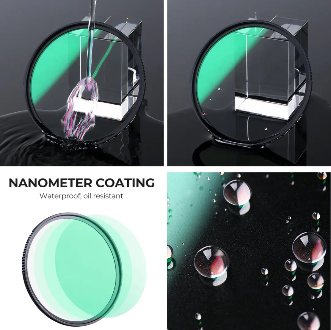 K&F Concept 67mm Black Mist Diffusion 1/4 Nano-X HD MRC Filter