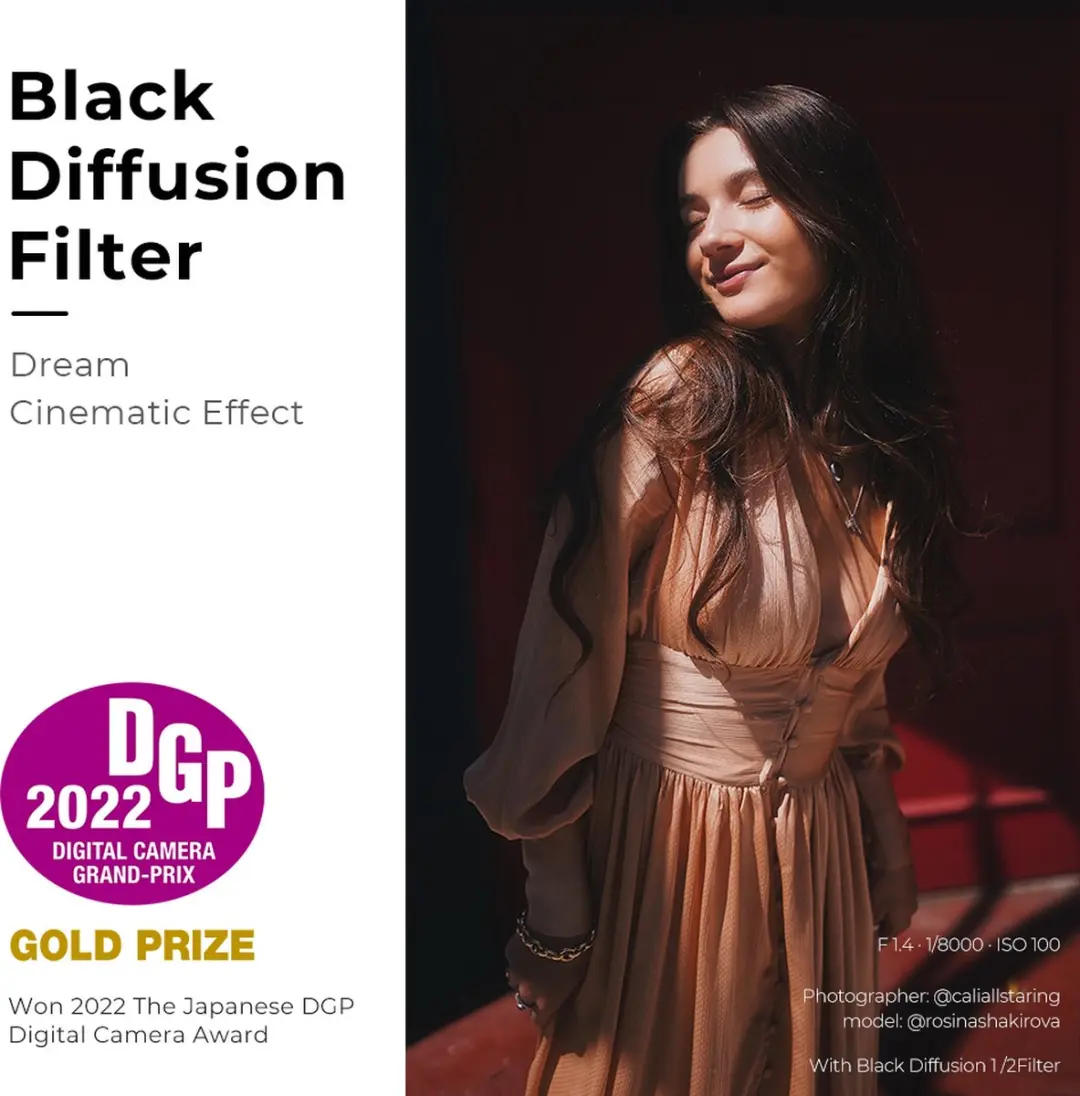 K&F Concept 67mm Black Mist Diffusion 1/4 Nano-X HD MRC Filter