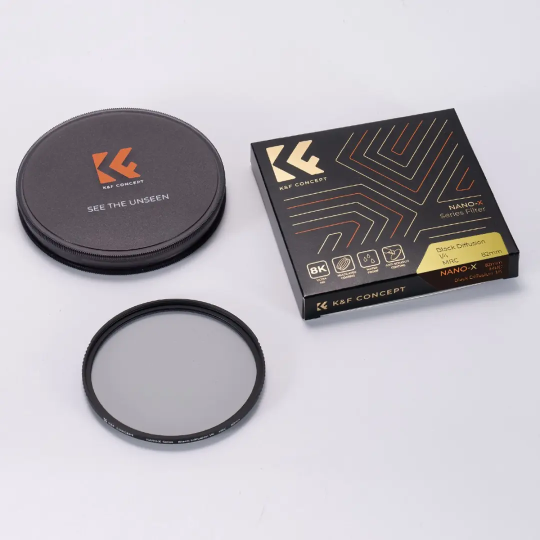 K&F Concept 67mm Black Mist Diffusion 1/4 Nano-X HD MRC Filter