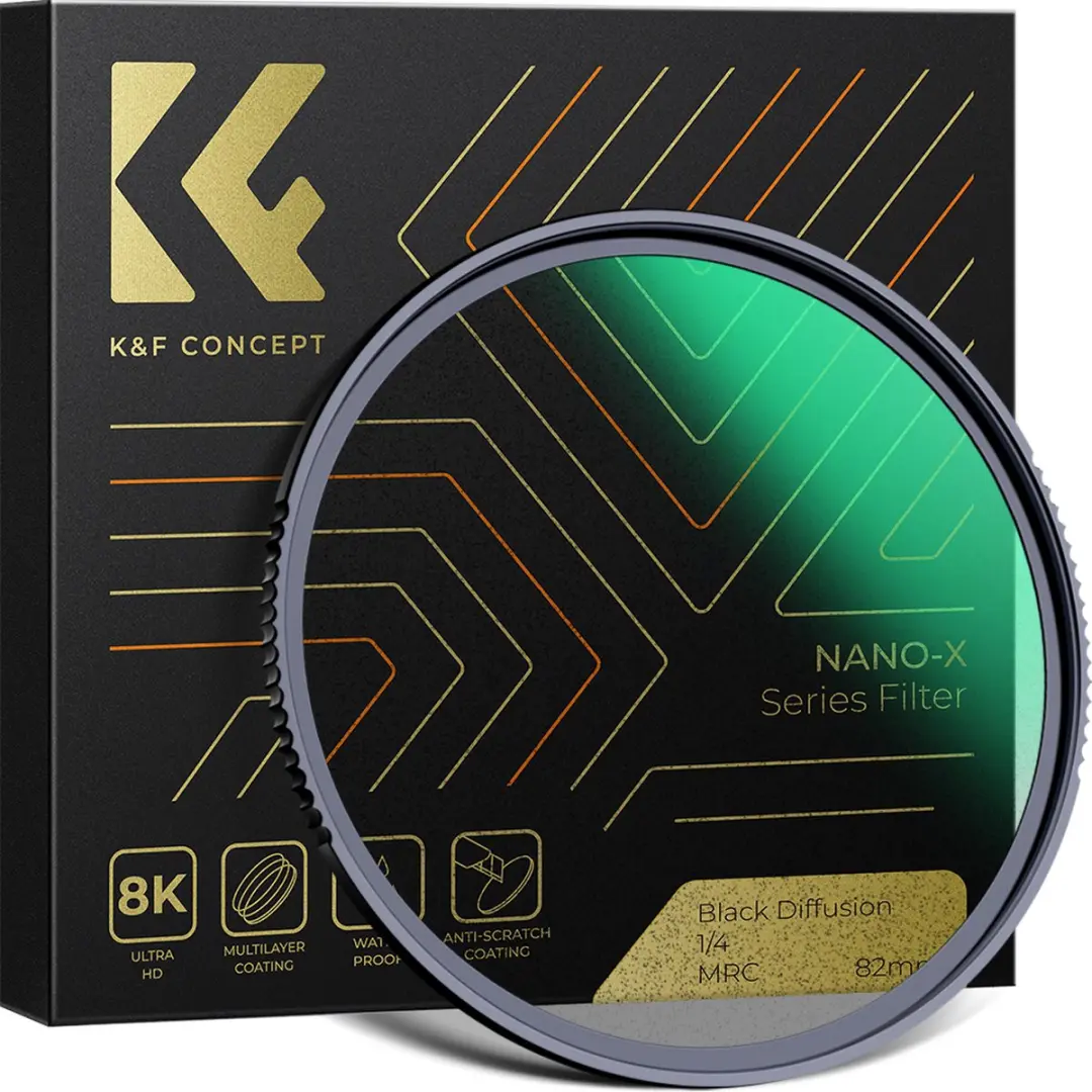 K&F Concept 67mm Black Mist Diffusion 1/4 Nano-X HD MRC Filter
