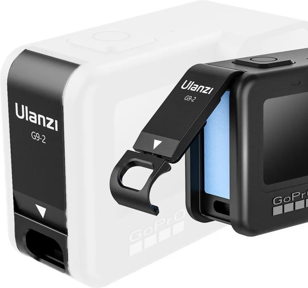 Ulanzi G9-2 Batterijklep GoPro Hero - Zwart - afbeelding 6 van 6