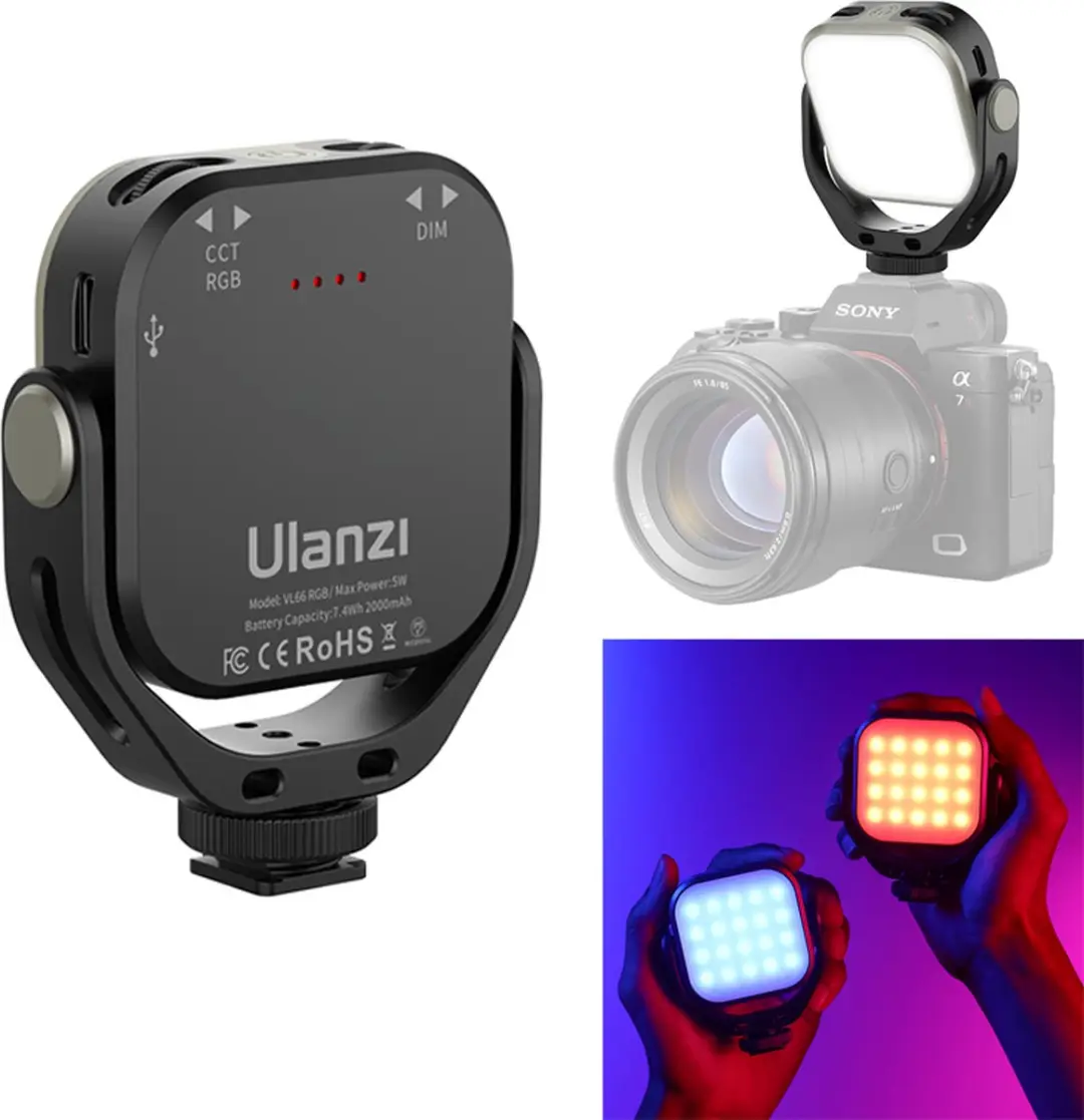 Ulanzi VL66 RGB Videolamp