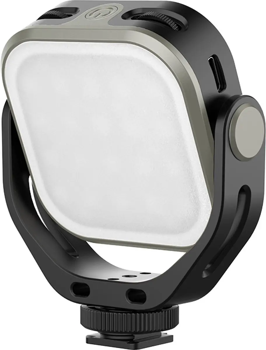 Ulanzi VL66 RGB Videolamp - 360 Kleuren - 2000mAh - Zwart - afbeelding 6 van 6