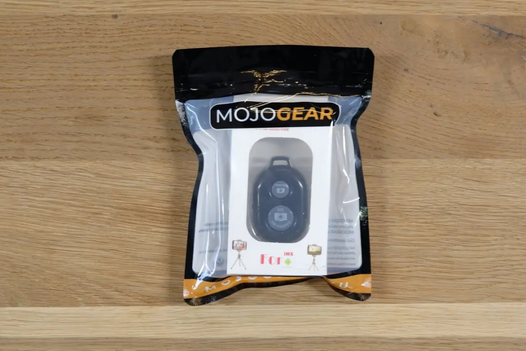 MOJOGEAR MG-02 Bluetooth Afstandsbediening Smartphone Camera - Zwart