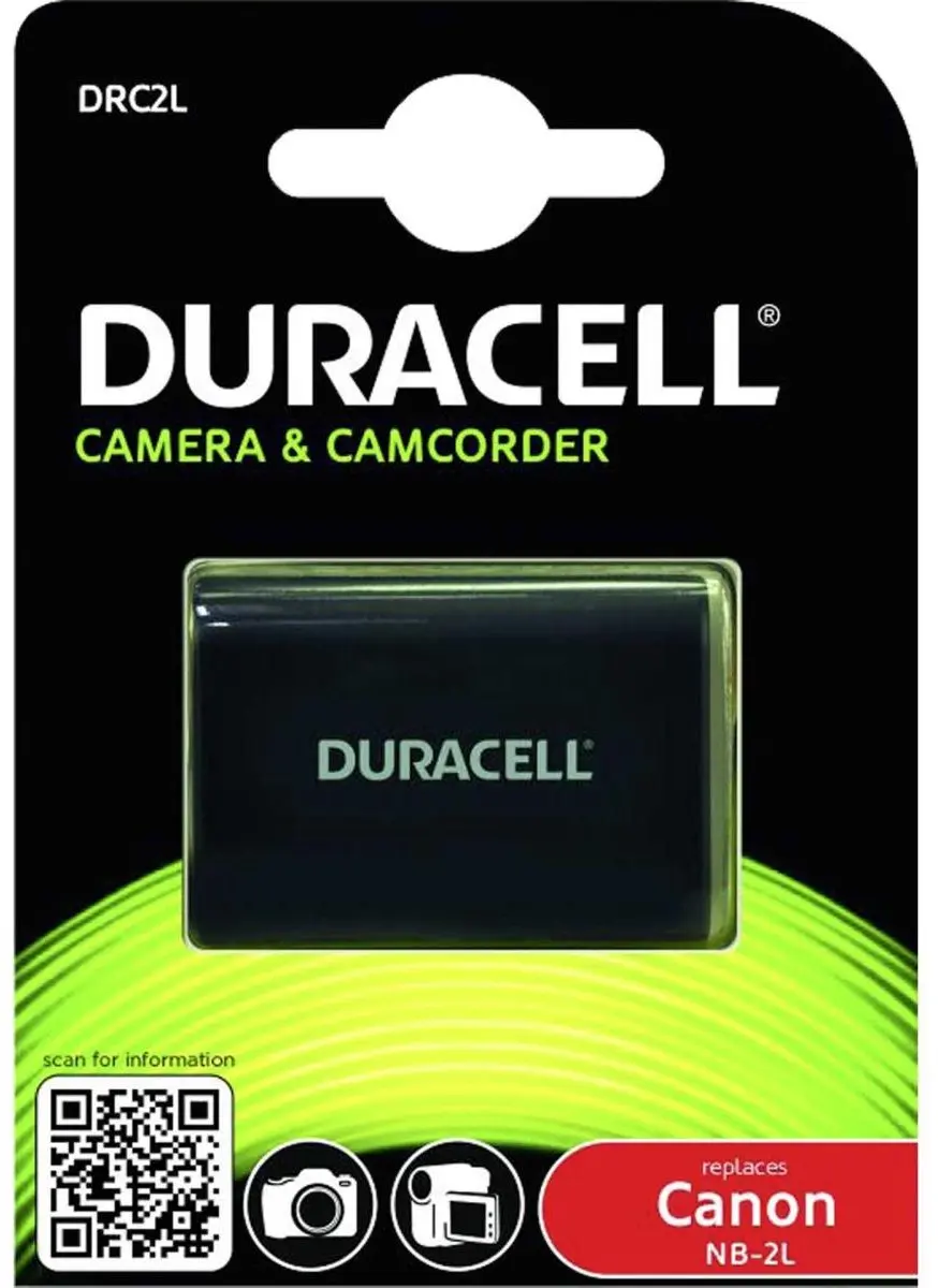 Duracell NB-2L Accu - 650mAh - voor Canon Compactcamera