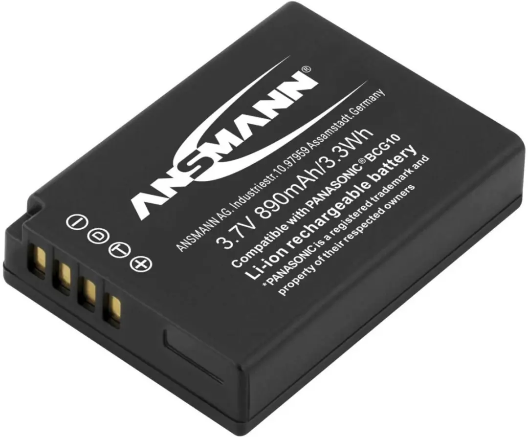 Ansmann A-Pan BCG 10 E Li-ion Accupack 900mAh