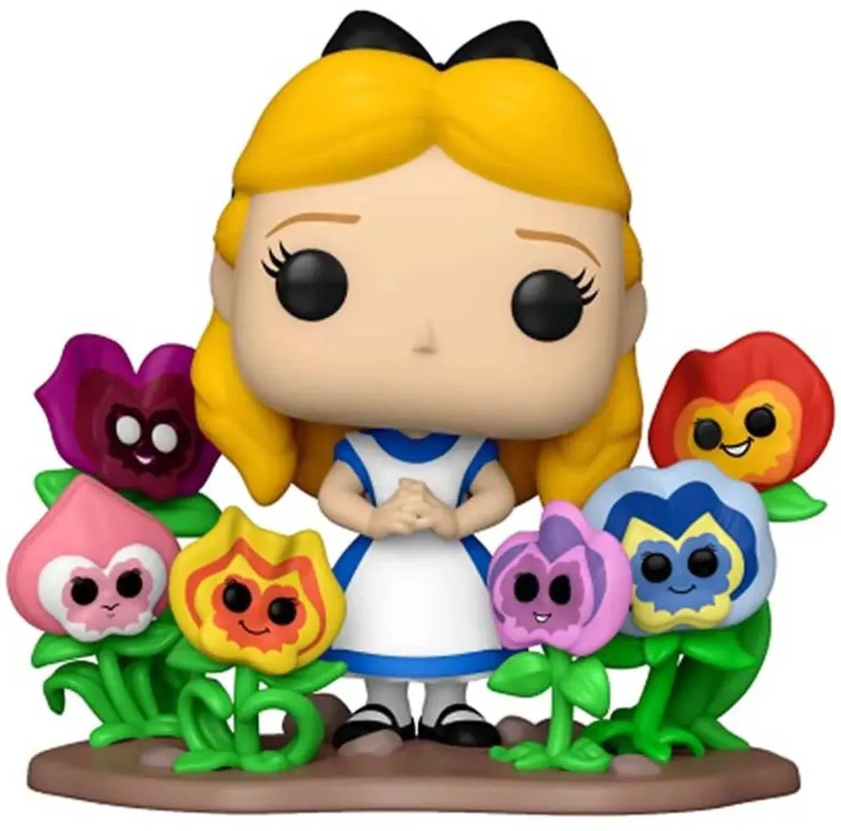 Disney POP! Deluxe Alice With Flowers Verzamelfiguur - 10cm - Multicolours