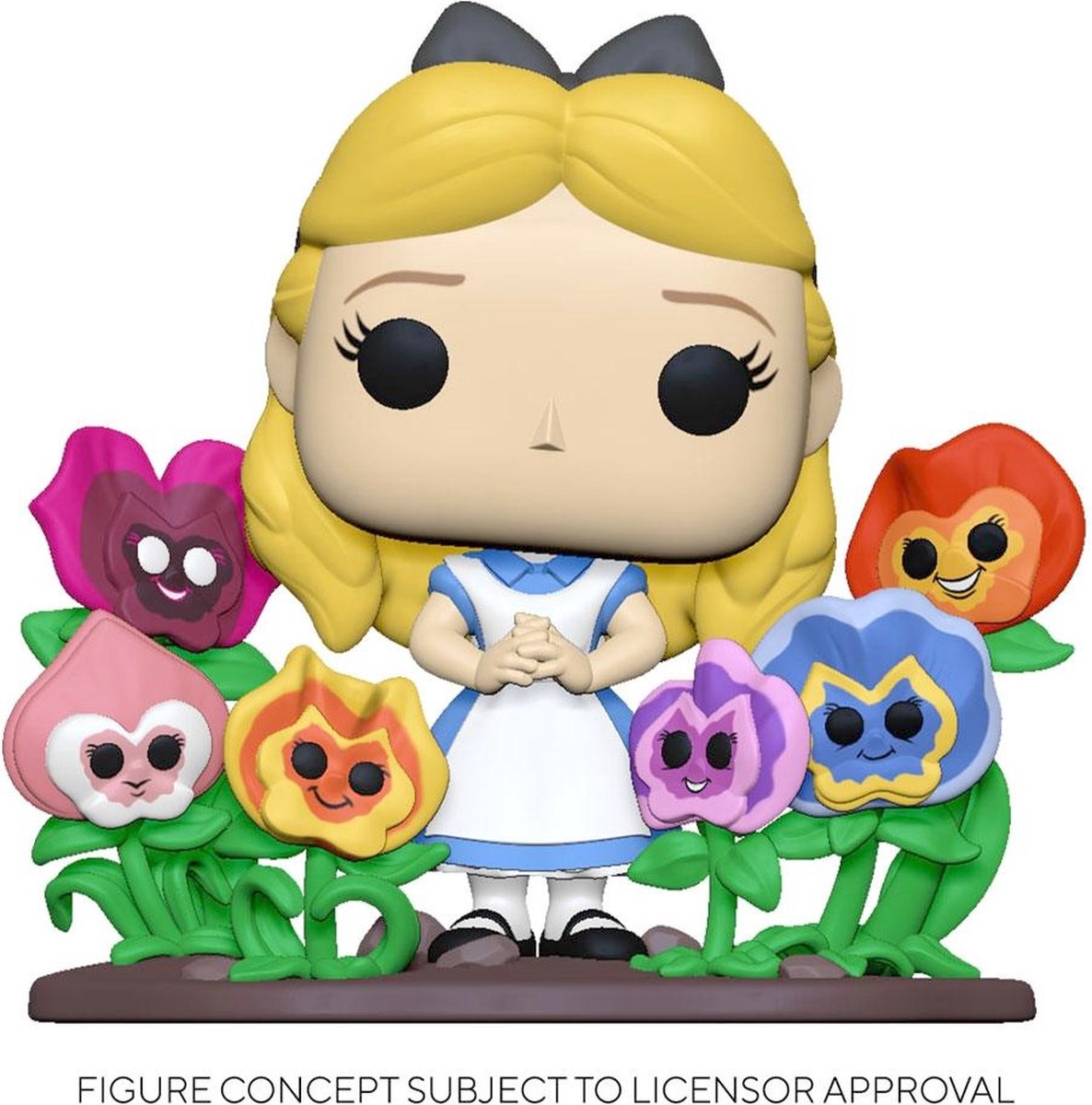 Funko Alice In Wonderland Verzamelfiguur Disney POP! Deluxe Alice With Flowers 10 cm Multicolours