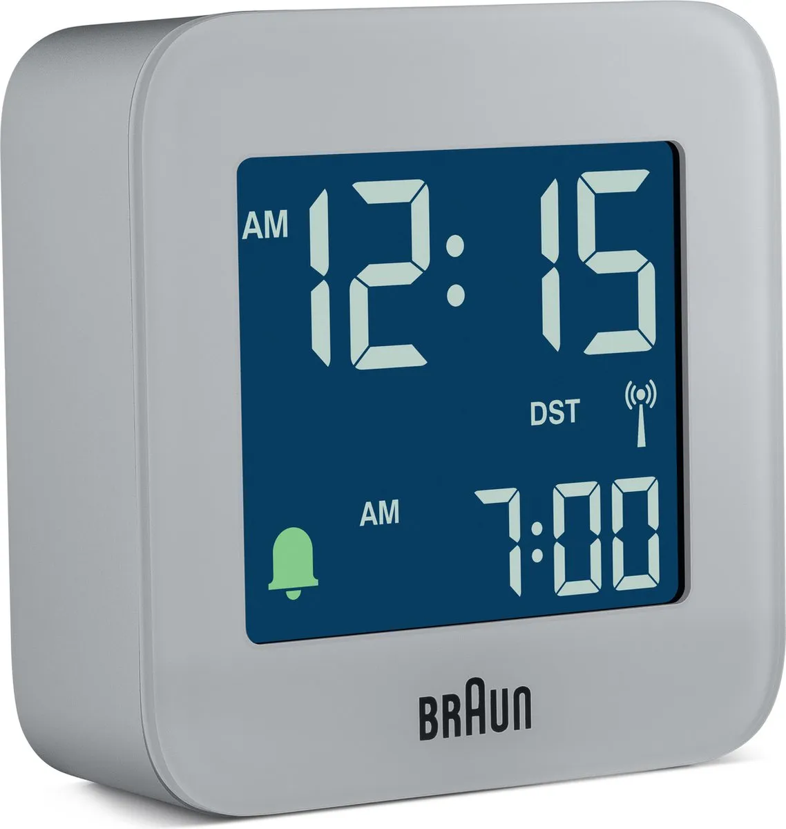 Braun BC08G-DCF Wekker - Radiogestuurd - Grijs - afbeelding 6 van 6