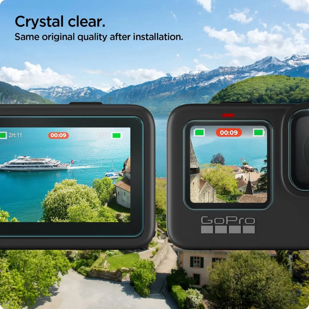 Spigen GLAS.tR SLIM GoPro Screen Protector - 2 Stuks
