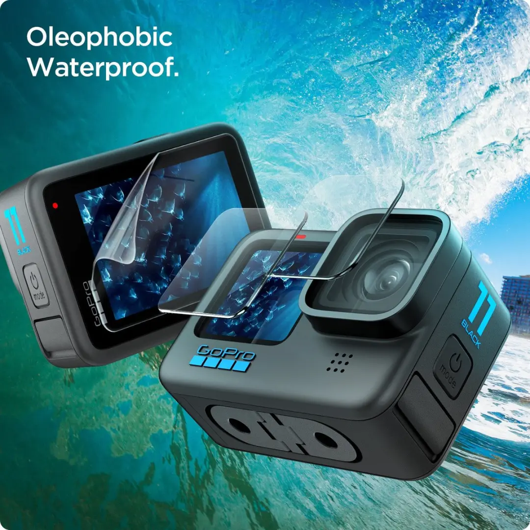 Spigen GLAS.tR SLIM GoPro Screen Protector - 2 Stuks