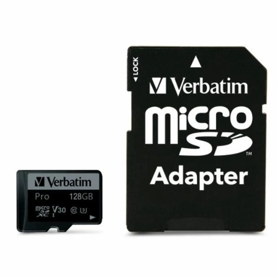 Verbatim microSDXC 128GB UHS-3 Class 10 Pro