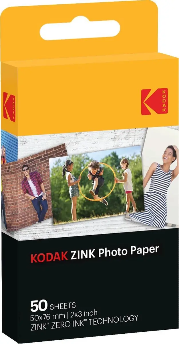 Kodak Printomatic Zink Papier 50 Stuks