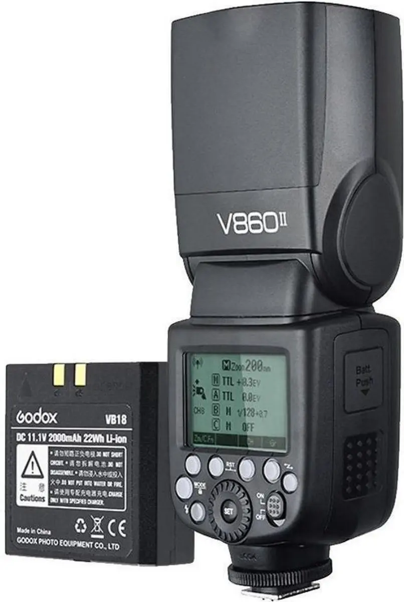 Godox V860II Speedlite D115852 Flitser - Canon - Zwart