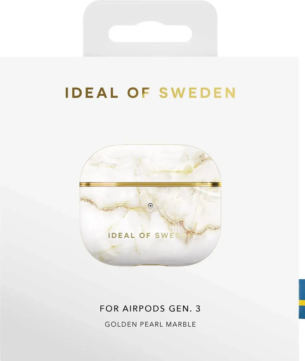 iDeal of Sweden AirPods Case Print Gen 3 IDFAPC-G4-194 - Golden Pearl Marble - afbeelding 6 van 6