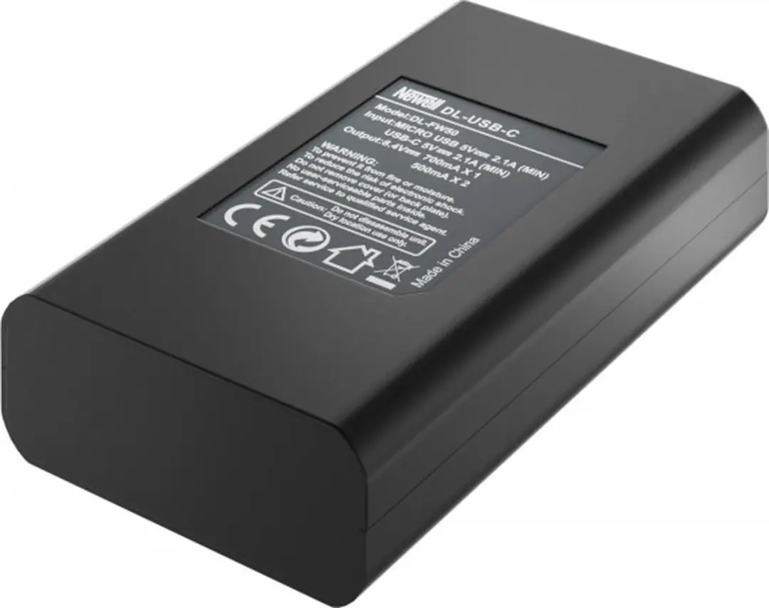 Newell DUAL-Channel Oplader Set - 2x NP-FW50 1080mAh - afbeelding 3 van 6