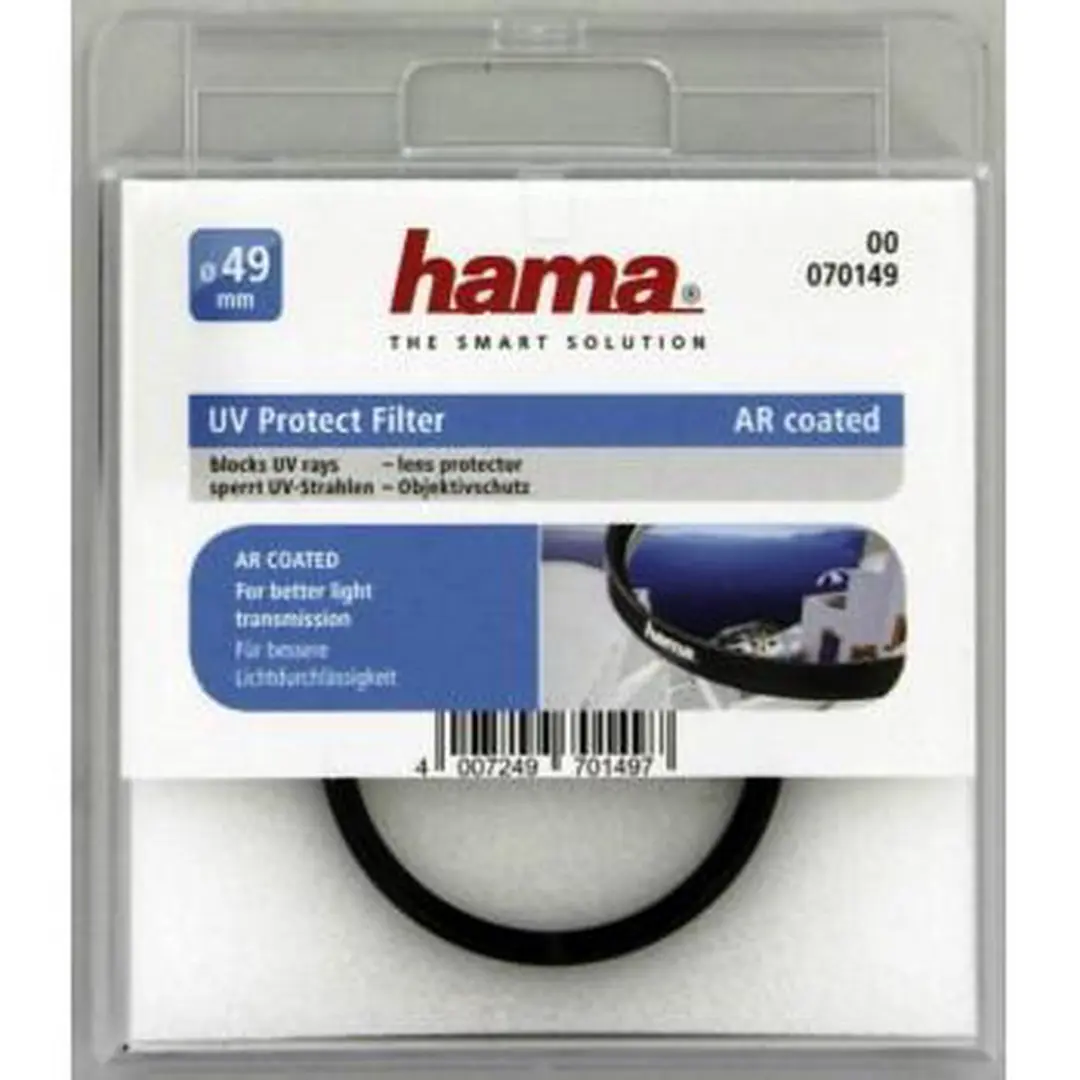 Hama UV Filter 390 49mm - Zwart - afbeelding 6 van 6