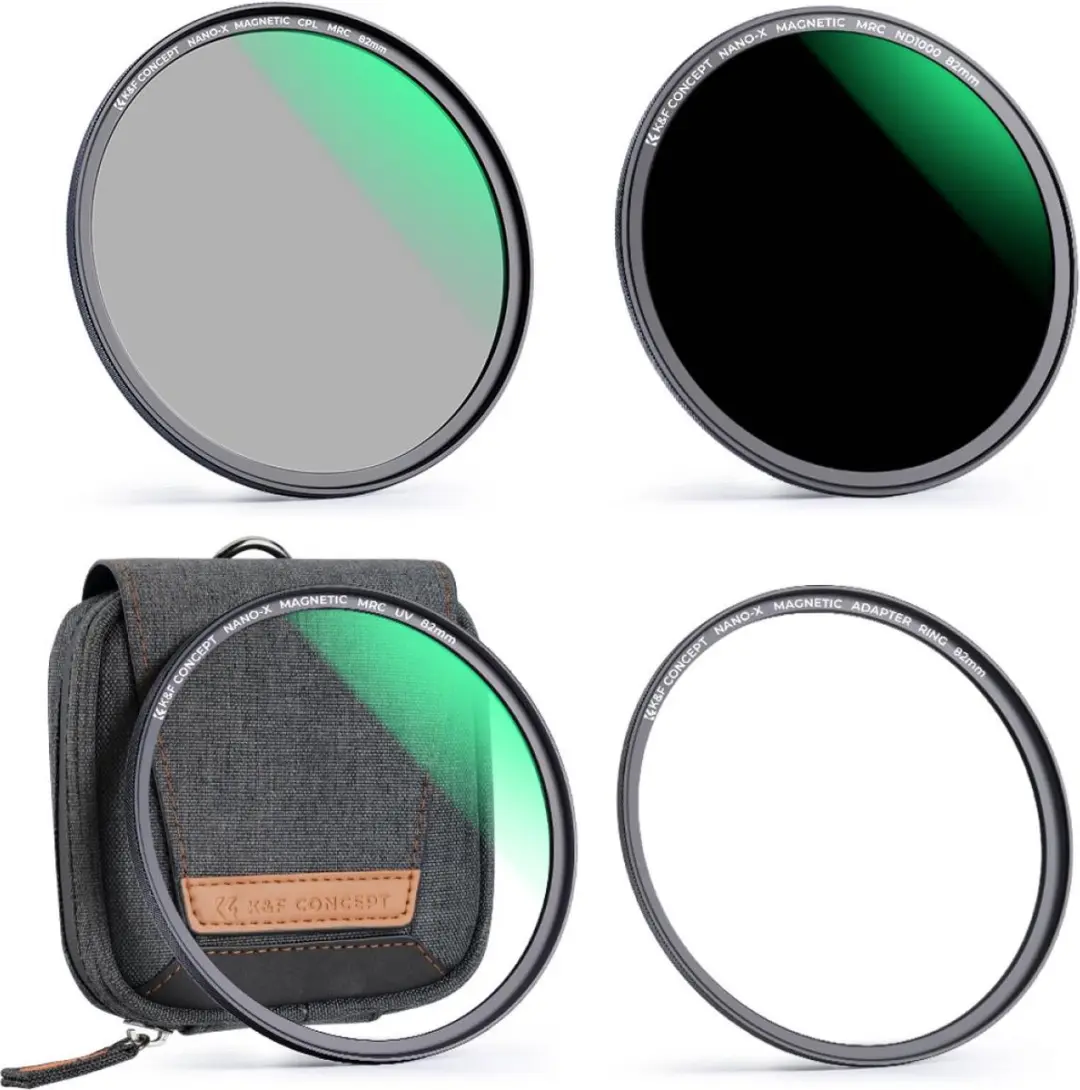 K&F Concept Magnetische Filterkit 72mm ND1000/CPL/UV