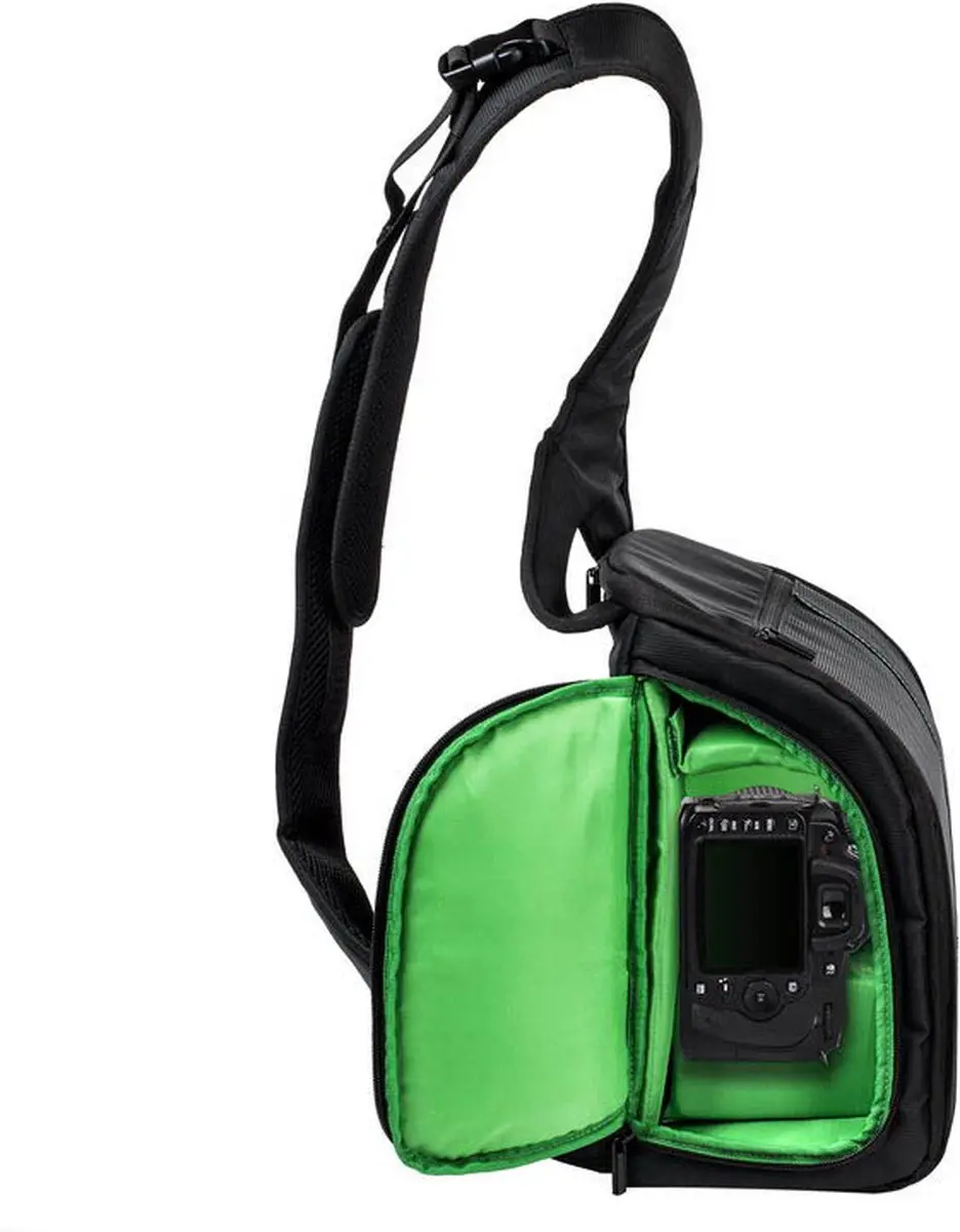 Riva 7470 SLR Sling Tas - 2 Lenzen - Zwart - afbeelding 2 van 6