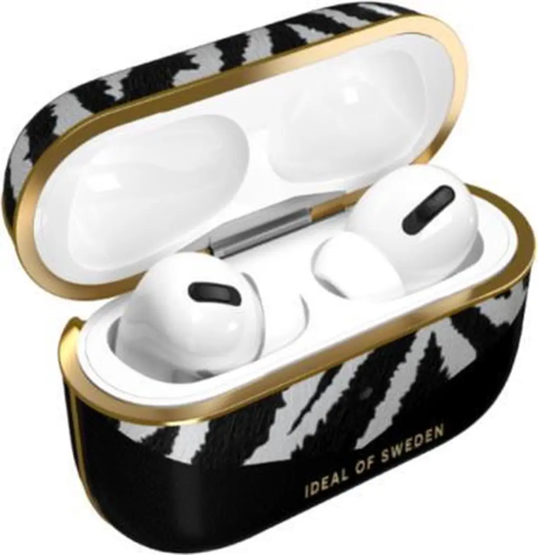 iDeal of Sweden AirPods Case PU Pro Zebra Eclipse - Apple AirPods Pro