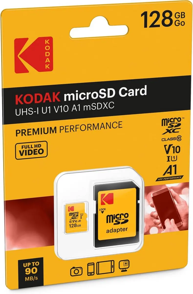 Kodak Emtec Micro SDXC 128GB EKMSDM128GXC10K