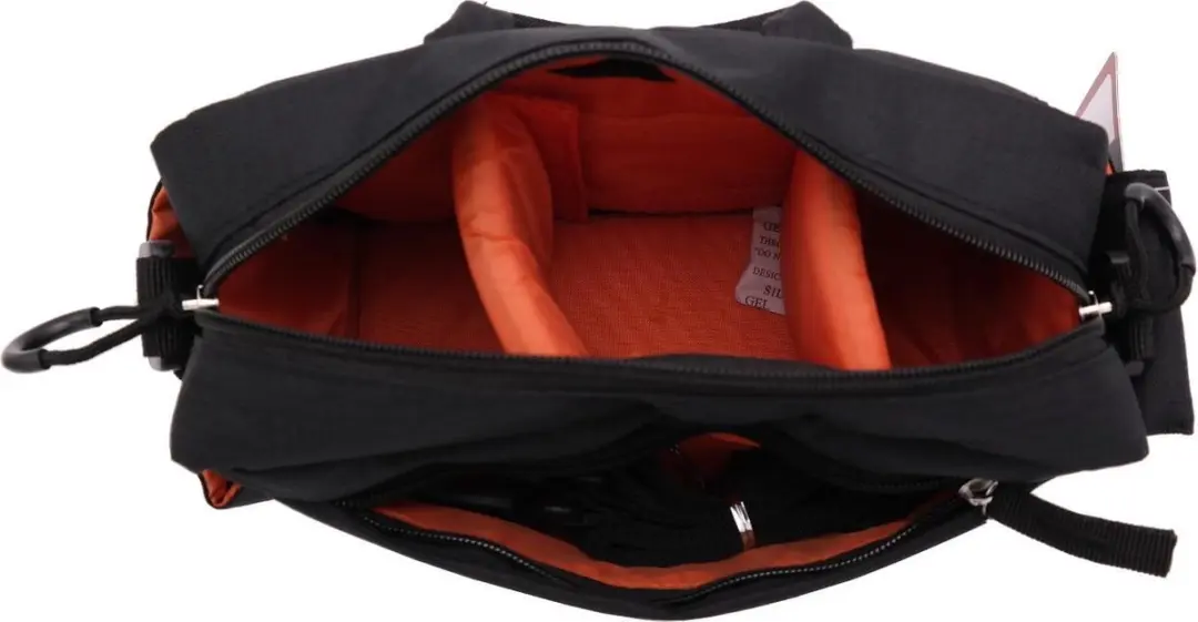 Caruba Compex 100 Schoudertas - 2 Lenzen - Zwart
